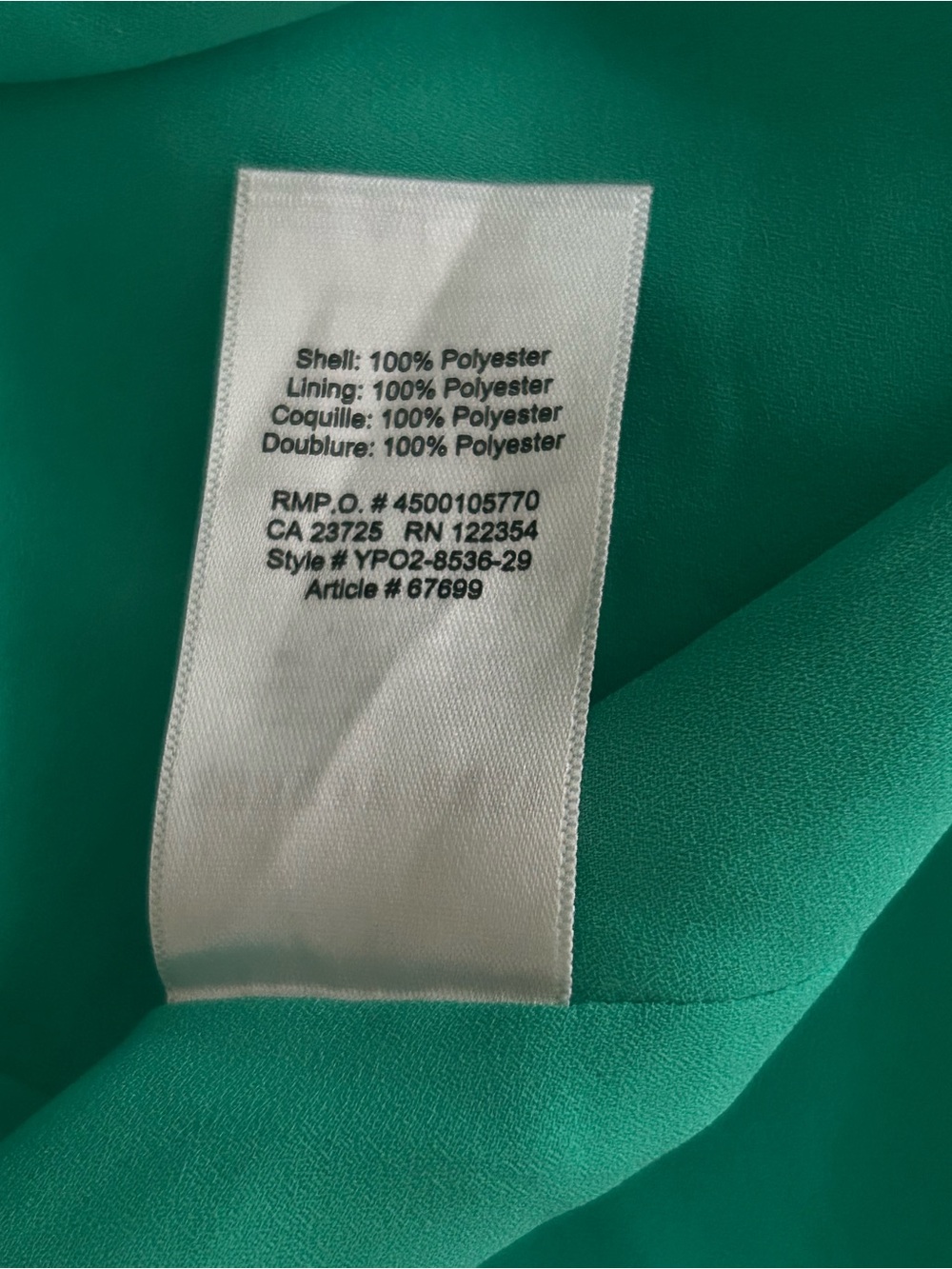 Aritzia Sunday Best Savoy Emerald Green Ruffle Wrap Dress Summer Party Wedding - Picture 10 of 10